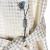 Dolce & Gabbana gold & ivory pied de poule trench coat 