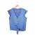 Billy Sabbado dot print ruffle sleeve top