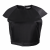 Axel short sleeve crop top