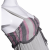 Christina Effe empire line knit dress with ruffles 