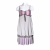Christina Effe empire line knit dress with ruffles 