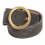 Banana Republic suede brass buckle belt
