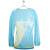 Custo Barcelona cotton & silk blend graphic print topt 