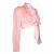 Polyxeni design by Kostetsos crop wrap top