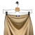 Blumarine Blugirl satin skirt & top set