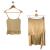 Blumarine Blugirl satin skirt & top set