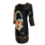 Vitsio neoprene floral print dress