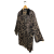 Ulla Popken Selection floral damask semi sheer tunic shirt