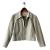 22 Octobre de Strelli zip front metallic texture jacket
