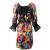Max Mara silk flower print dress
