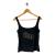 Angelo Marani crystal logo embellished tank top