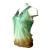 Cinema silk bead embellished ombre effect top