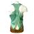 Cinema silk bead embellished ombre effect top
