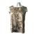 Basler animal print zip front silk jacket with matching top