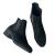 Bershka technical leather ankle boots