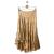 Cinema silk skirt with ruffles