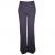 Irene Van Ryb regular fit cotton blend high waist pants