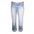 Massimo Duti denim regular fit low rise pants