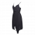 Betty Blue asymmetrical silk evening dress
