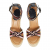 Red Valentino espadrille wedge sandals
