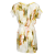 A Common Thread silk patterned mini dress
