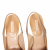 Gianna Meliani glitter slingback camelia round toe pumps 