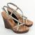 Bally Manako wooden wedge sandals