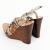 Bally Manako wooden wedge sandals