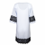 NNBL Vanessa stripped beach dress