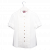 Juicy Couture round collar pleated shirt