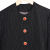 Polymeros round neck tailored single breasted skirt suit 