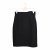 Polymeros round neck tailored single breasted skirt suit 