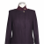 Leon & Harper tailored single breasted wool blend coat with epaulets