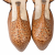 Enzo Angiolini crystal and stud embellished peep toe pumps