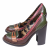 Dolce & Gabbana multicolor leather loafer pumps