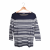 Tommy Hilfiger bi color striped knit sweater